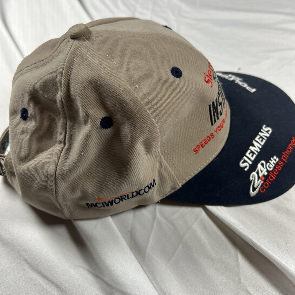 Siemens Polaris Amoco Oil Insta-Wire Embroidered Strap Back Hat Cap - Picture 4 of 6